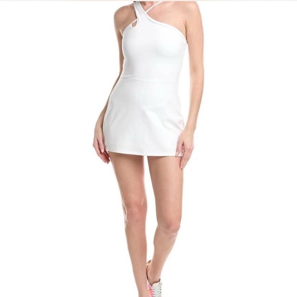 NWT SPIRITUAL GANGSTER White Asymmetrical Dress - Picture 2 of 7